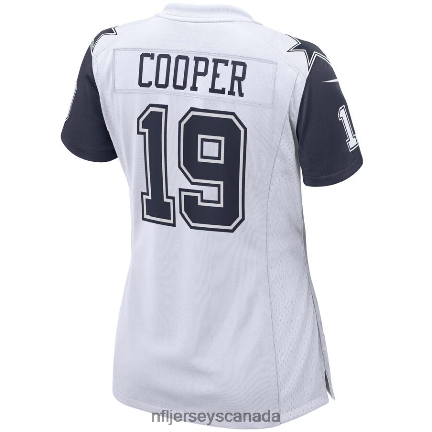 Women Dallas Cowboys Amari Cooper Nike White Alternate Game Jersey Clothing NFL TBXFR63543
