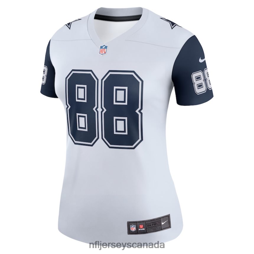 Women Dallas Cowboys CeeDee Lamb Nike White 2nd Alternate Legend Jersey Clothing NFL TBXFR61347