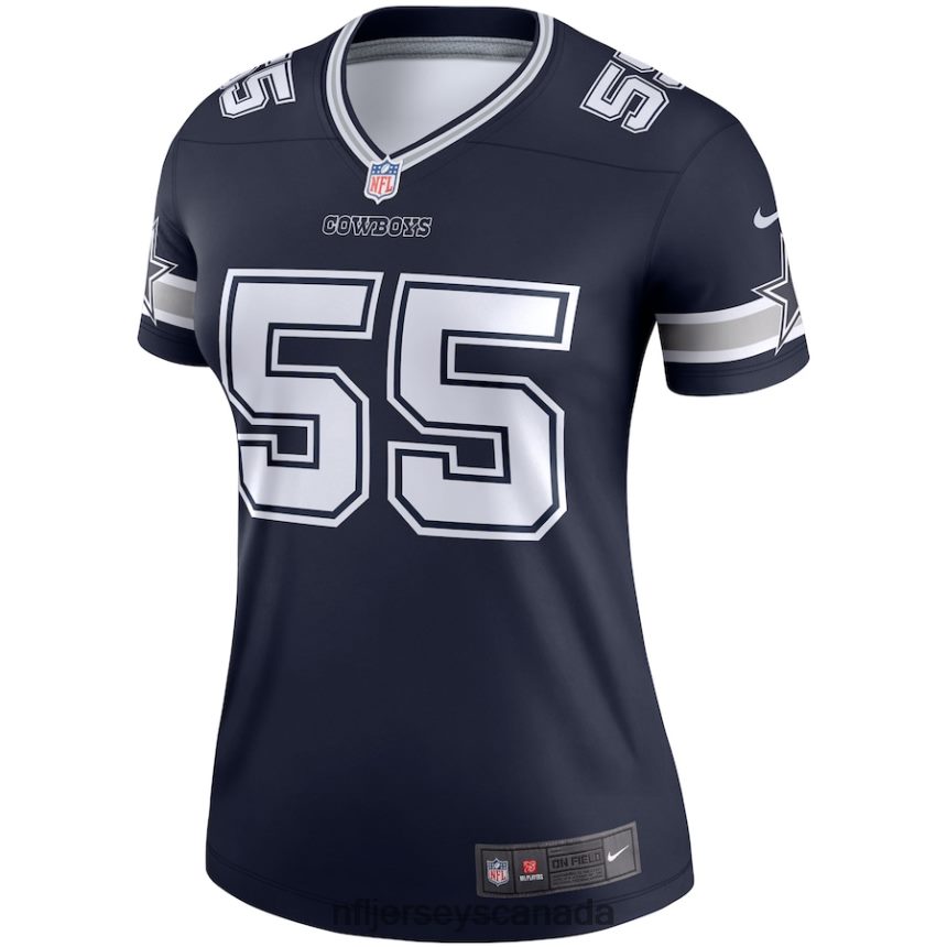 Women Dallas Cowboys Leighton Vander Esch Nike Navy Legend Player Jersey Clothing NFL TBXFR61662