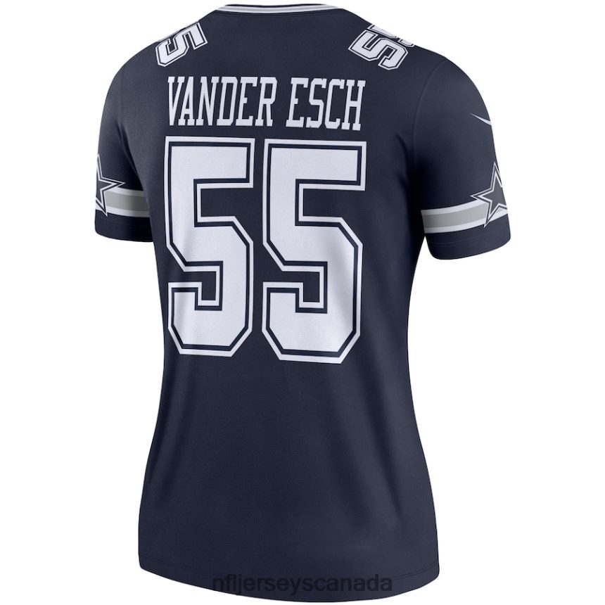 Women Dallas Cowboys Leighton Vander Esch Nike Navy Legend Player Jersey Clothing NFL TBXFR61662