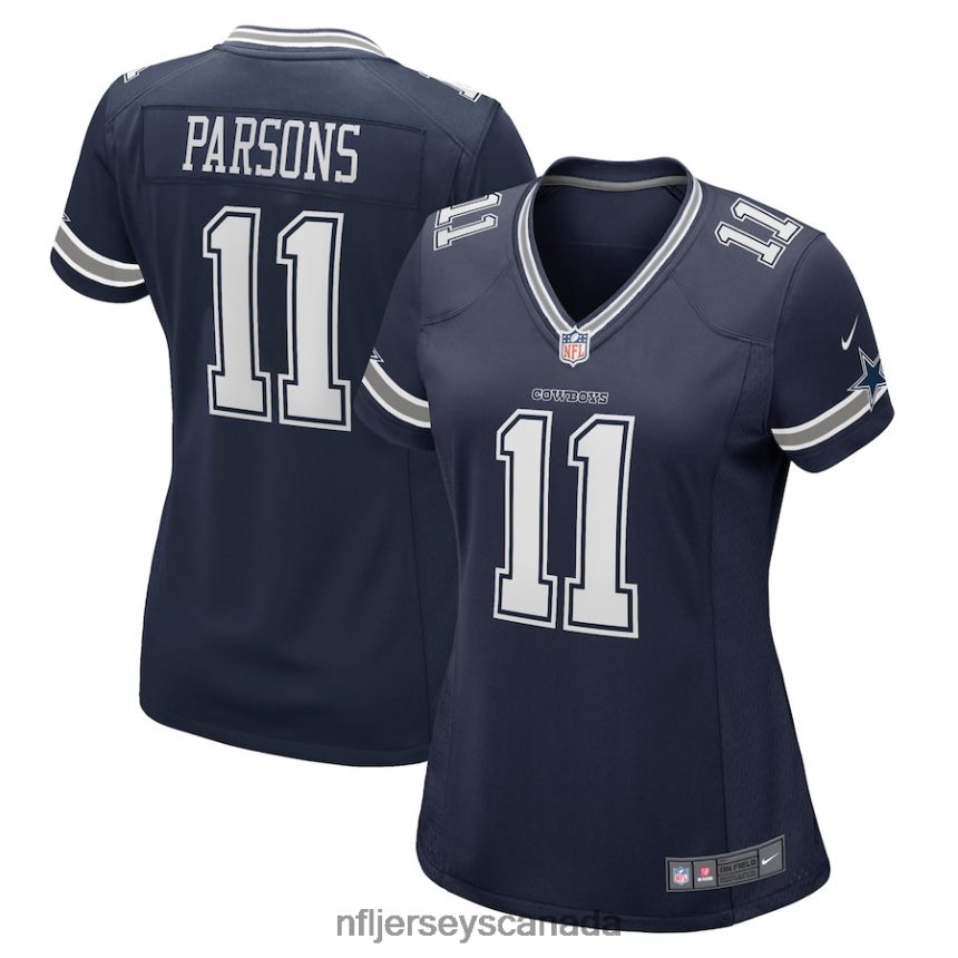Women Dallas Cowboys Micah Parsons Nike Navy Game Jersey Clothing NFL TBXFR6627
