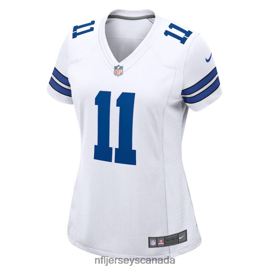 Women Dallas Cowboys Micah Parsons Nike White Game Jersey Clothing NFL TBXFR62375
