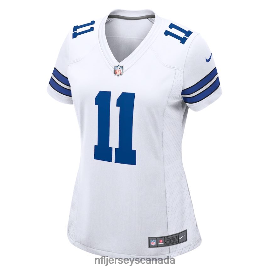 Women Dallas Cowboys Micah Parsons Nike White Game Player Jersey Clothing NFL TBXFR63120