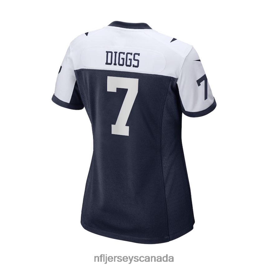 Women Dallas Cowboys Trevon Diggs Nike Navy Alternate Game Jersey Clothing NFL TBXFR62203