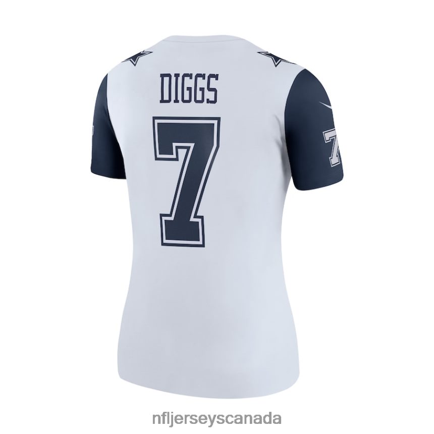 Women Dallas Cowboys Trevon Diggs Nike White Alternate Legend Jersey Clothing NFL TBXFR63368