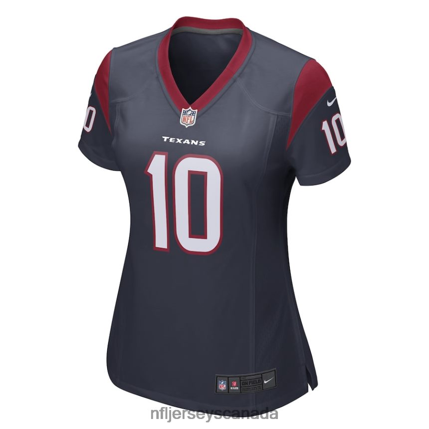 Women DeAndre Hopkins Houston Texans Nike Player Game Jersey - Navy Clothing NFL TBXFR63293