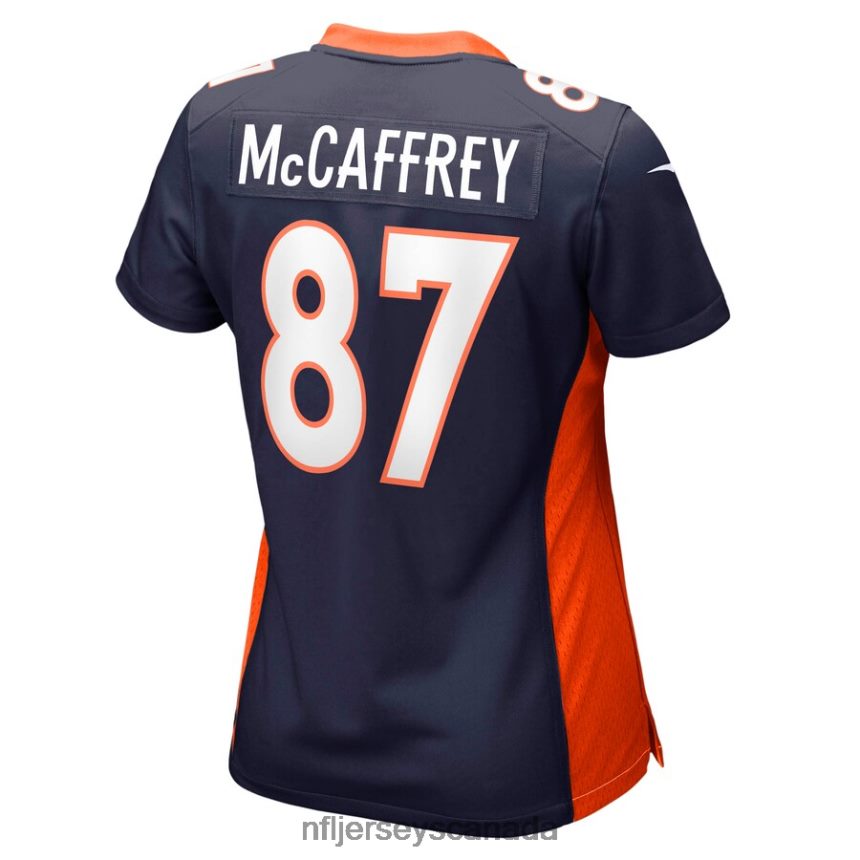 Women Denver Broncos Ed McCaffrey Nike Navy Retired Player Jersey Clothing NFL TBXFR66899