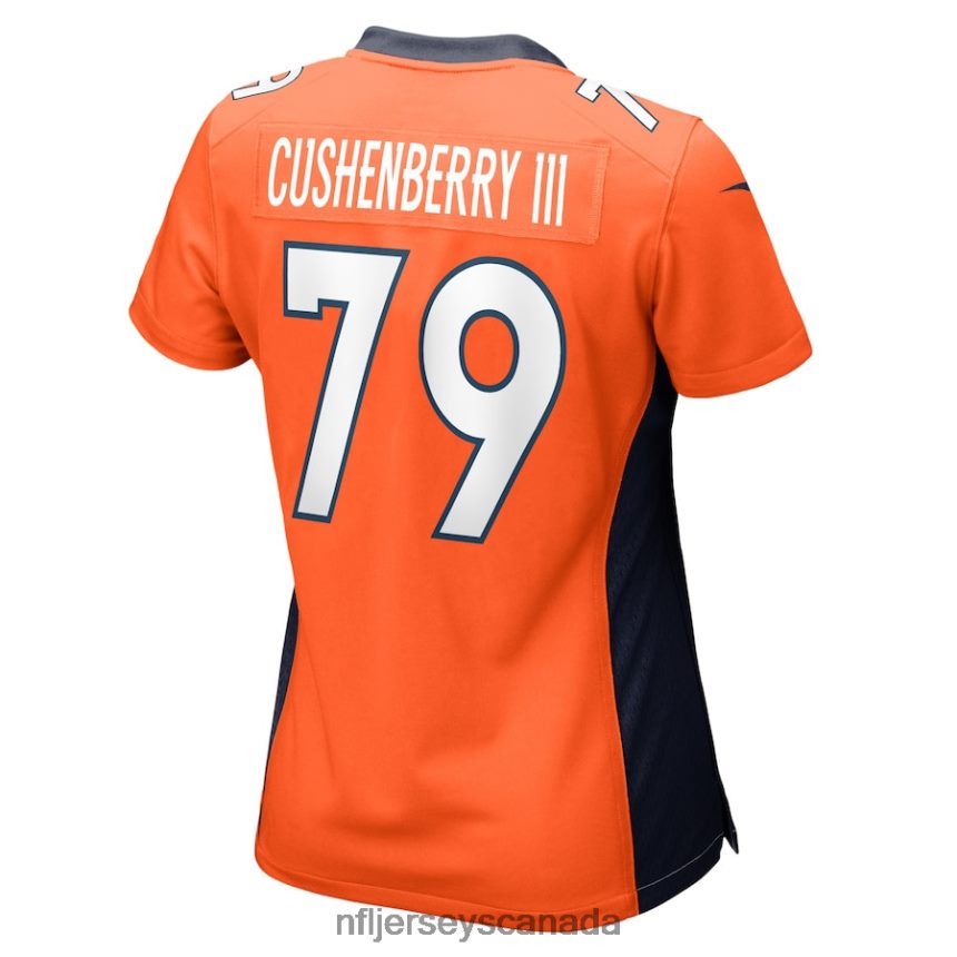 Women Denver Broncos Lloyd Cushenberry III Nike Orange Game Player Jersey Clothing NFL TBXFR66266