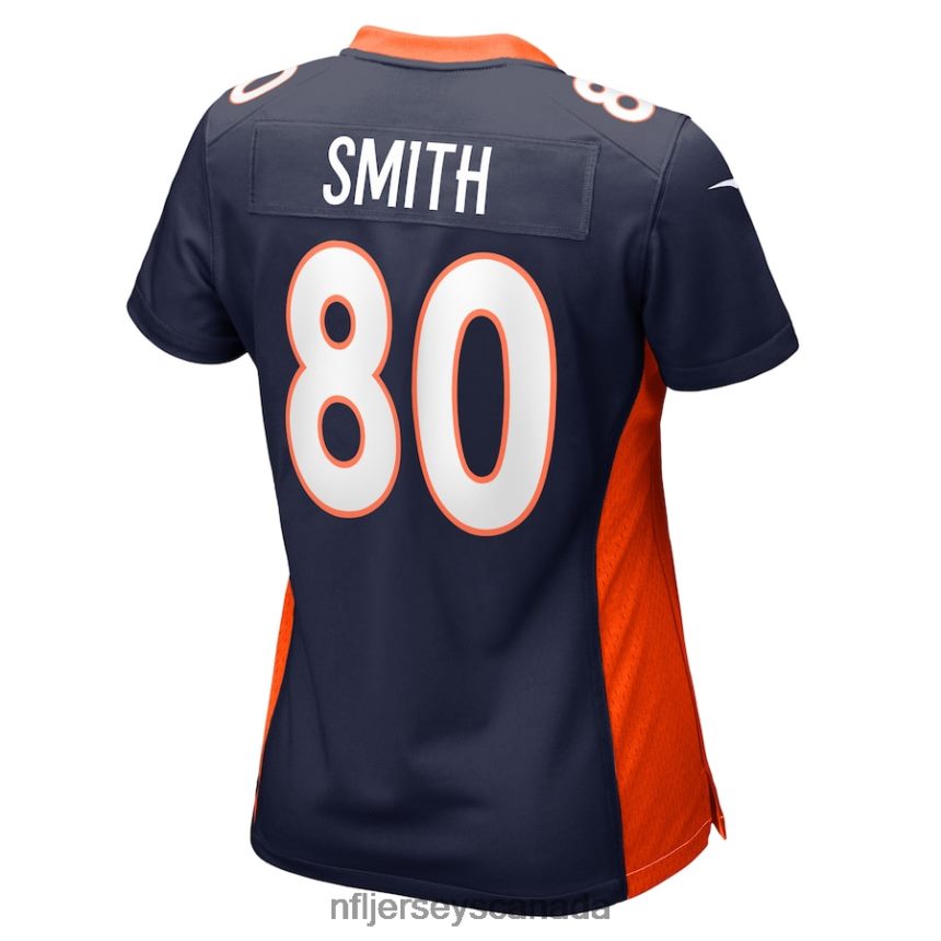 Women Denver Broncos Rod Smith Nike Navy Retired Player Jersey Clothing NFL TBXFR66485
