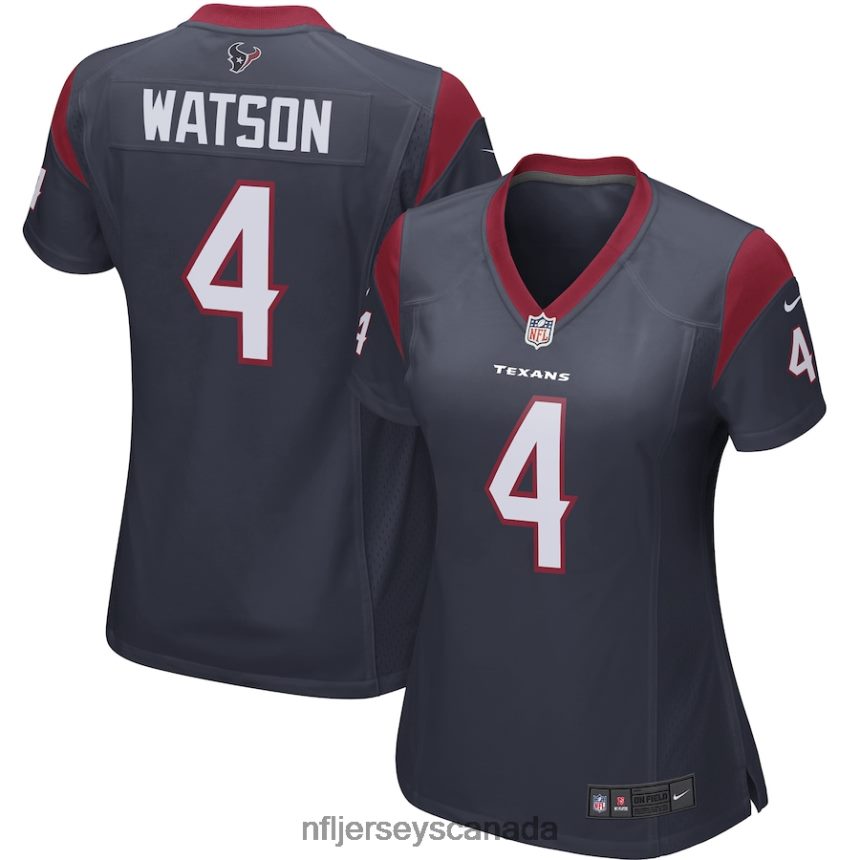 Women Deshaun Watson Houston Texans Nike Player Game Jersey - Navy Clothing NFL TBXFR61740