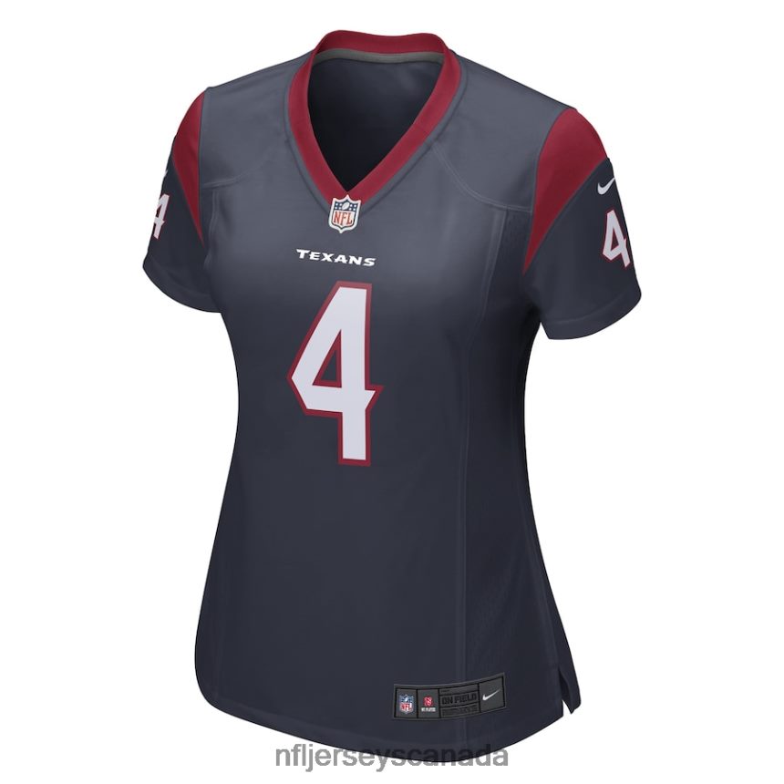 Women Deshaun Watson Houston Texans Nike Player Game Jersey - Navy Clothing NFL TBXFR61740