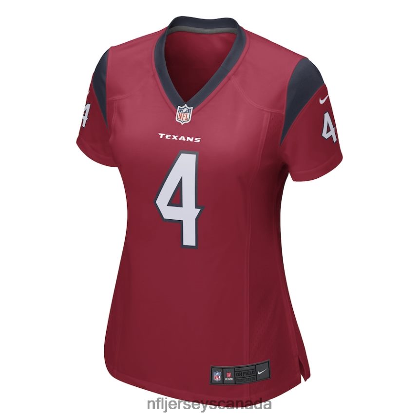 Women Deshaun Watson Houston Texans Nike Player Game Jersey - Red Clothing NFL TBXFR64036