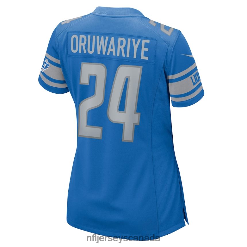Women Detroit Lions Amani Oruwariye Nike Blue Game Jersey Clothing NFL TBXFR65523
