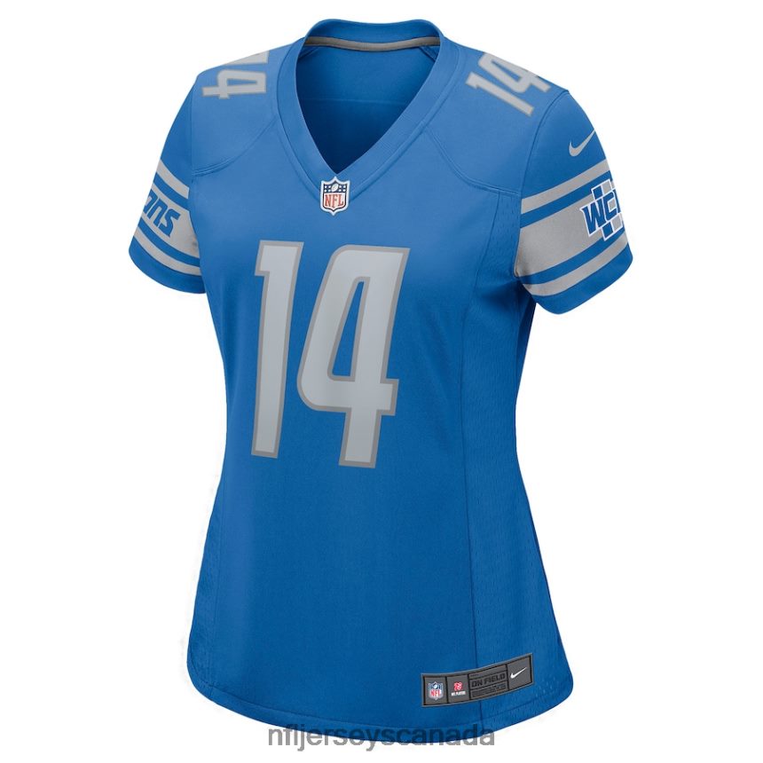 Women Detroit Lions Amon-Ra St Brown Nike Blue Game Player Jersey Clothing NFL TBXFR6771