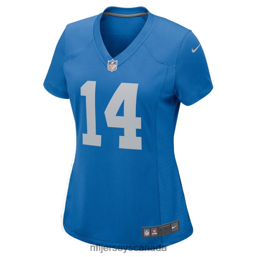 Women Detroit Lions Amon-Ra St Brown Nike Blue Player Game Jersey Clothing NFL TBXFR61799