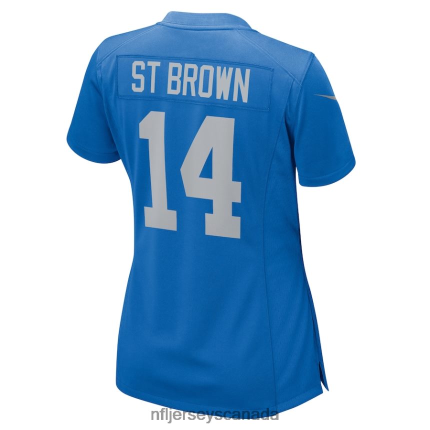 Women Detroit Lions Amon-Ra St Brown Nike Blue Player Game Jersey Clothing NFL TBXFR61799