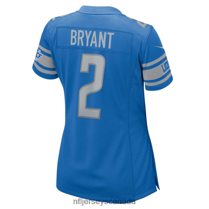 Women Detroit Lions Austin Bryant Nike Blue Player Game Jersey Clothing NFL TBXFR64126