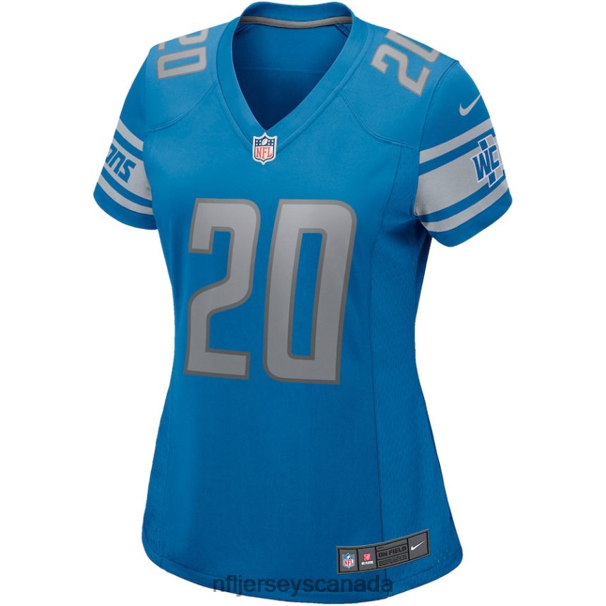 Women Detroit Lions Billy Sims Nike Blue Game Retired Player Jersey Clothing NFL TBXFR63553