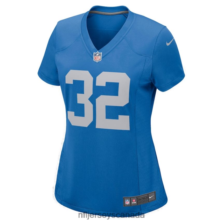 Women Detroit Lions D\Andre Swift Nike Blue Game Player Jersey Clothing NFL TBXFR62721