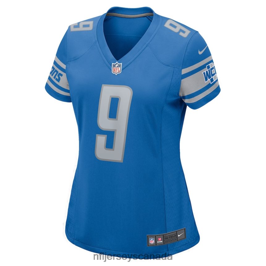 Women Detroit Lions Jameson Williams Nike Blue Player Game Jersey Clothing NFL TBXFR62587