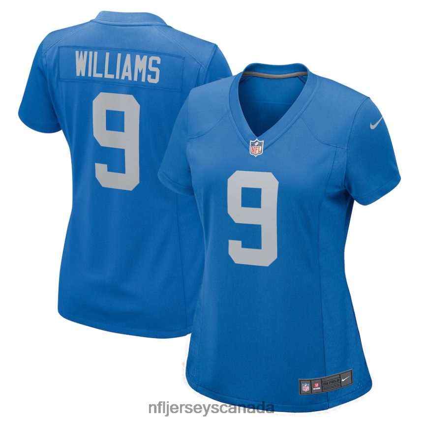 Women Detroit Lions Jameson Williams Nike Blue Player Game Jersey Clothing NFL TBXFR64000