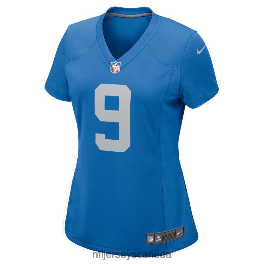Women Detroit Lions Jameson Williams Nike Blue Player Game Jersey Clothing NFL TBXFR64000