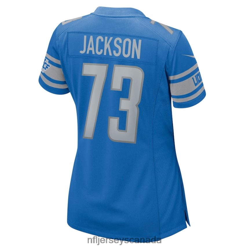 Women Detroit Lions Jonah Jackson Nike Blue Game Jersey Clothing NFL TBXFR65520