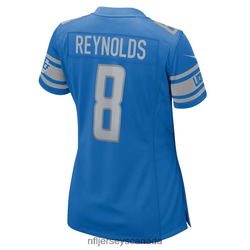 Women Detroit Lions Josh Reynolds Nike Blue Player Game Jersey Clothing NFL TBXFR65514