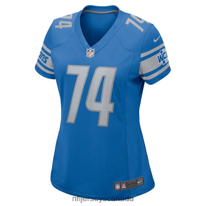 Women Detroit Lions Kayode Awosika Nike Blue Home Game Player Jersey Clothing NFL TBXFR65564