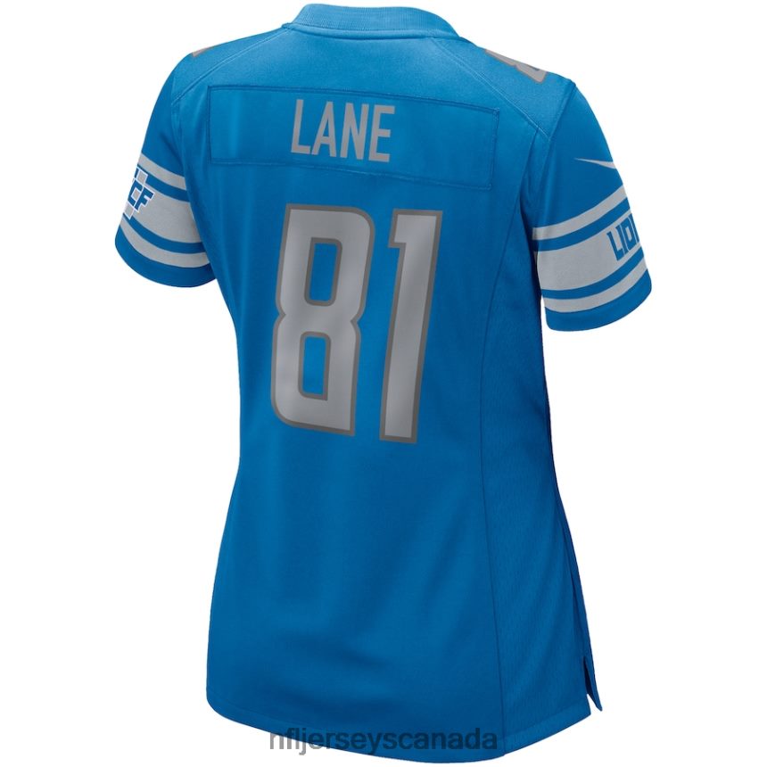 Women Detroit Lions Night Train Lane Nike Blue Game Retired Player Jersey Clothing NFL TBXFR65527