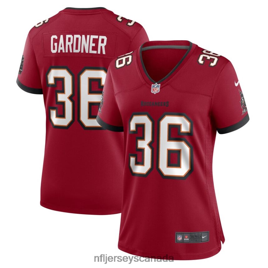Women Don Gardner Tampa Bay Buccaneers Nike Red Game Player Jersey Clothing NFL TBXFR66913