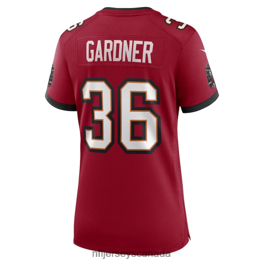 Women Don Gardner Tampa Bay Buccaneers Nike Red Game Player Jersey Clothing NFL TBXFR66913