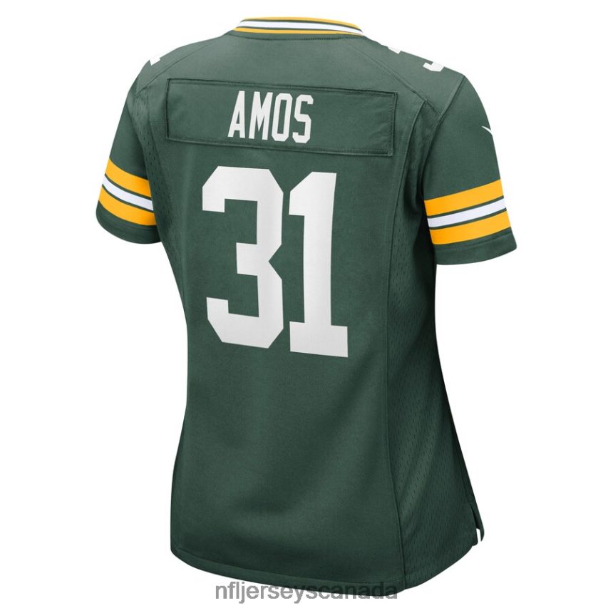 Women Green Bay Packers Adrian Amos Nike Green Game Jersey Clothing NFL TBXFR64062