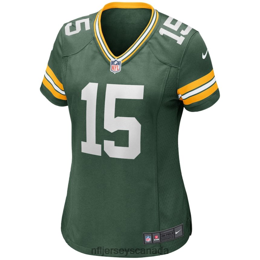 Women Green Bay Packers Bart Starr Nike Green Game Retired Player Jersey Clothing NFL TBXFR62970
