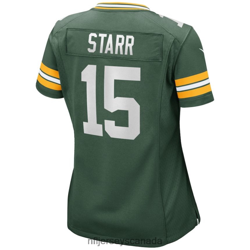 Women Green Bay Packers Bart Starr Nike Green Game Retired Player Jersey Clothing NFL TBXFR62970