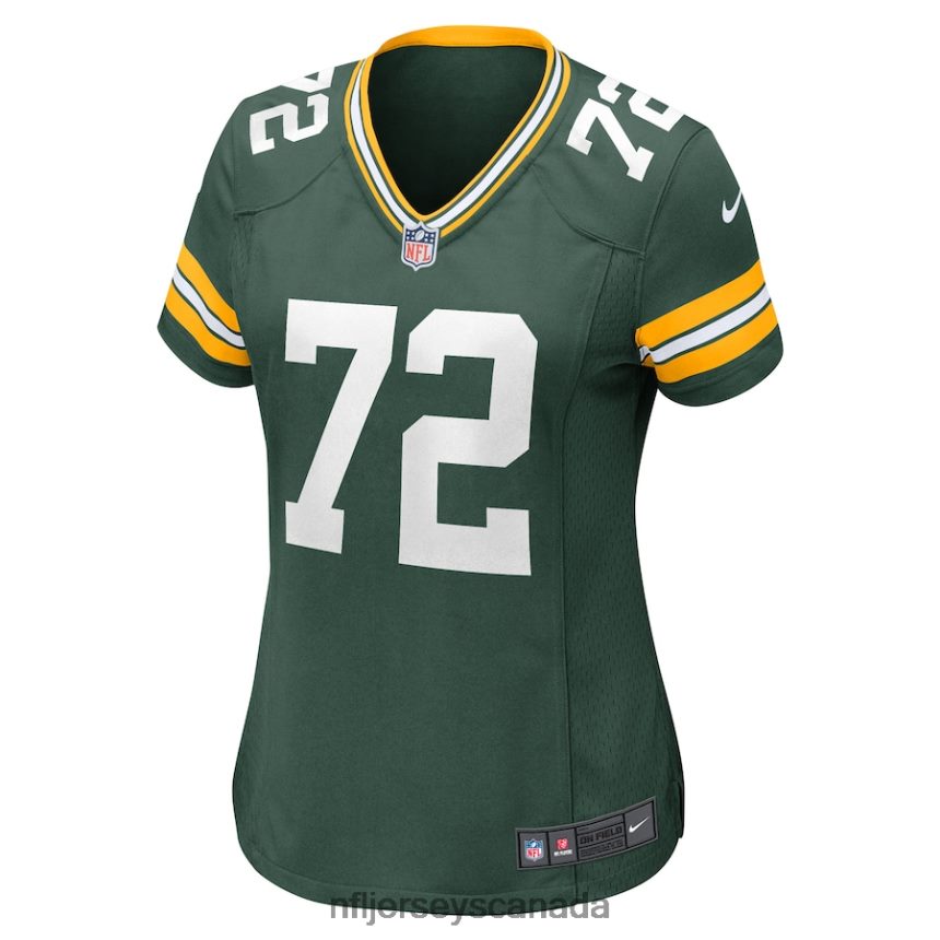 Women Green Bay Packers Caleb Jones Nike Green Game Player Jersey Clothing NFL TBXFR65141