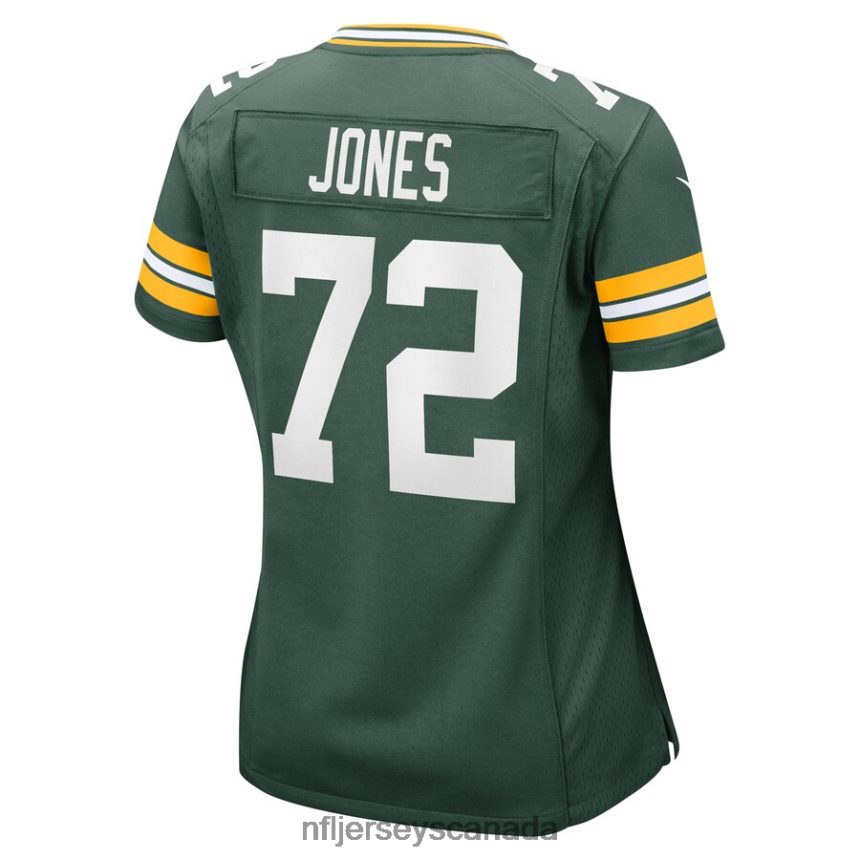 Women Green Bay Packers Caleb Jones Nike Green Game Player Jersey Clothing NFL TBXFR65141