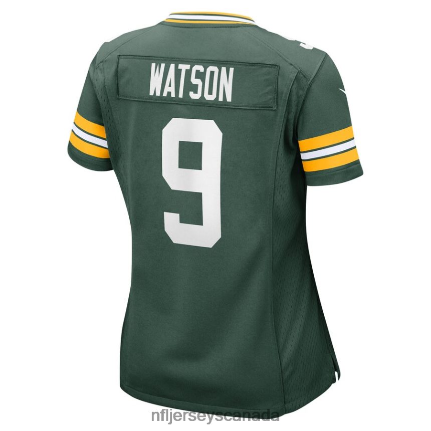 Women Green Bay Packers Christian Watson Nike Green Player Game Jersey Clothing NFL TBXFR61692