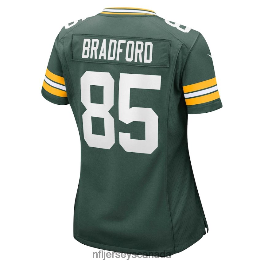 Women Green Bay Packers Corey Bradford Nike Green Retired Player Jersey Clothing NFL TBXFR65318