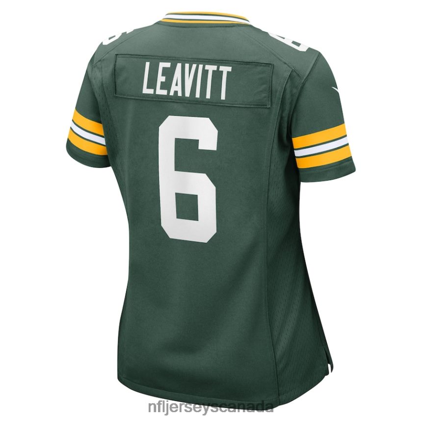 Women Green Bay Packers Dallin Leavitt Nike Green Game Player Jersey Clothing NFL TBXFR64018