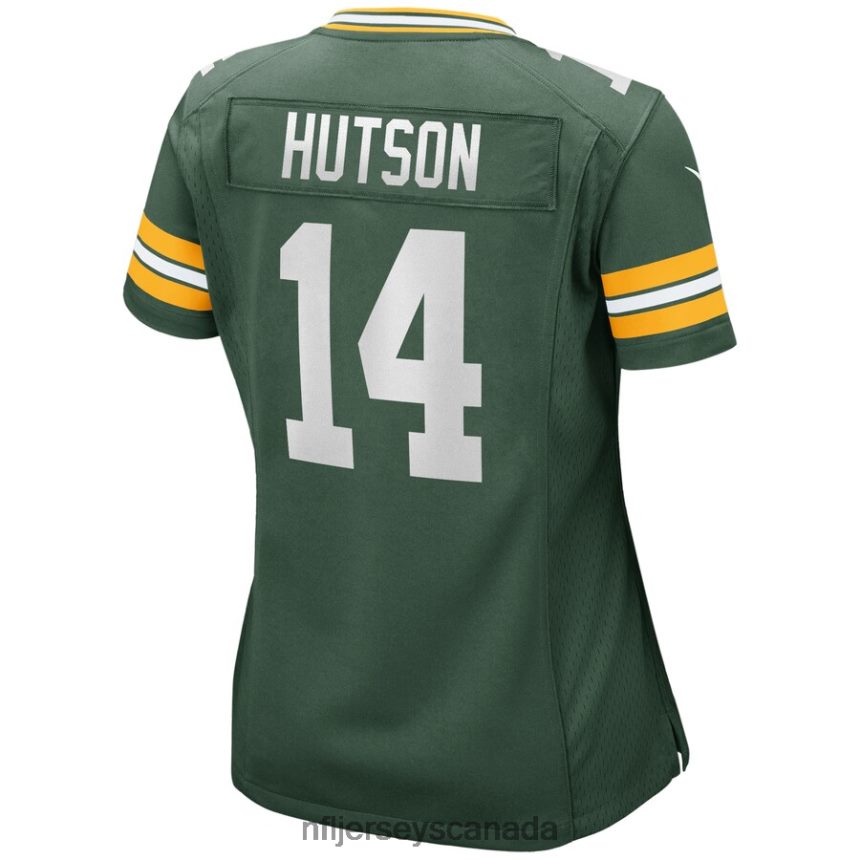 Women Green Bay Packers Don Hutson Nike Green Game Retired Player Jersey Clothing NFL TBXFR65326