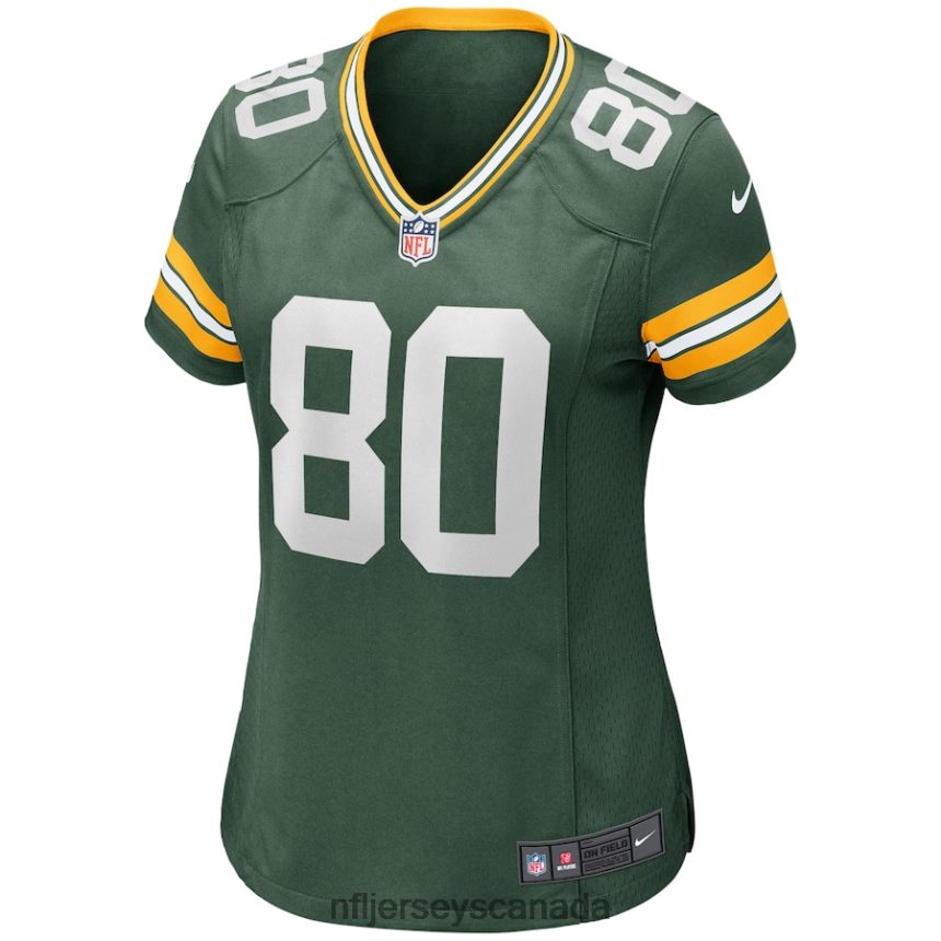 Women Green Bay Packers Donald Driver Nike Green Game Retired Player Jersey Clothing NFL TBXFR62081