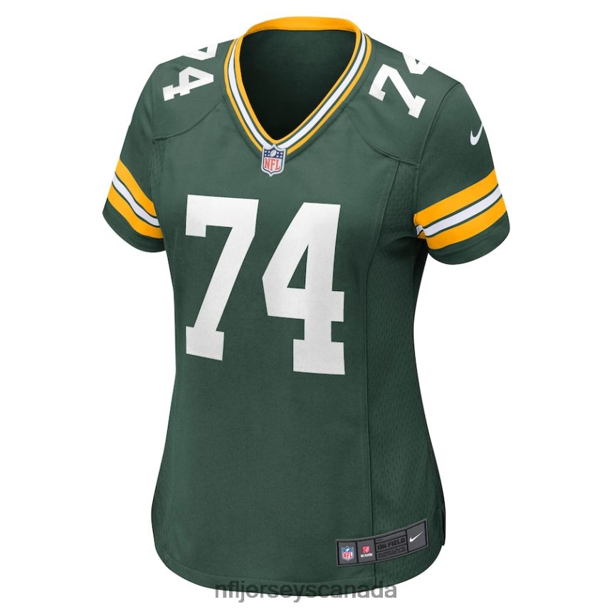 Women Green Bay Packers Elgton Jenkins Nike Green Game Jersey Clothing NFL TBXFR65314