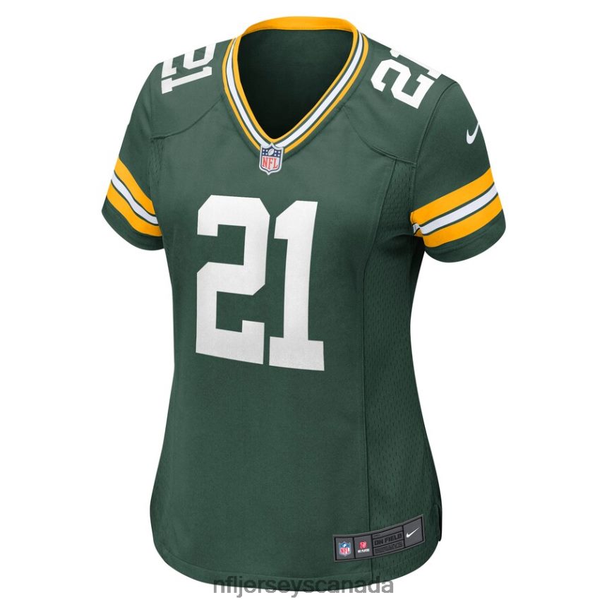 Women Green Bay Packers Eric Stokes Nike Green Game Jersey Clothing NFL TBXFR65542