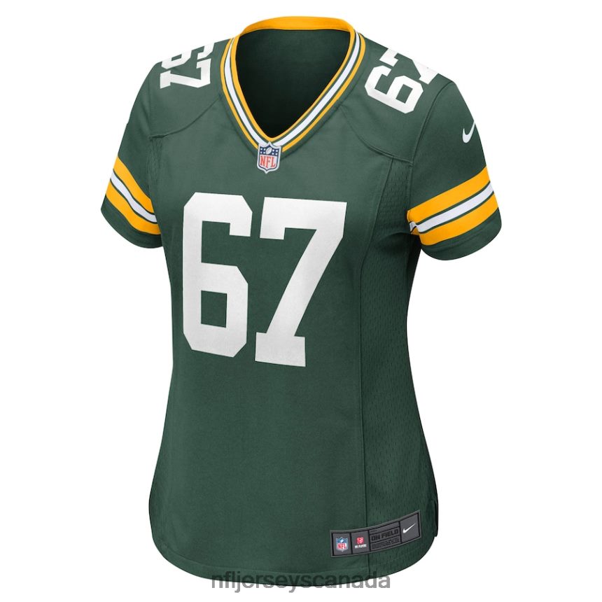 Women Green Bay Packers Jake Hanson Nike Green Nike Game Player Jersey Clothing NFL TBXFR65317