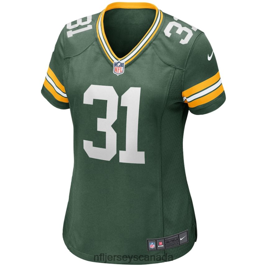 Women Green Bay Packers Jim Taylor Nike Green Game Retired Player Jersey Clothing NFL TBXFR65327