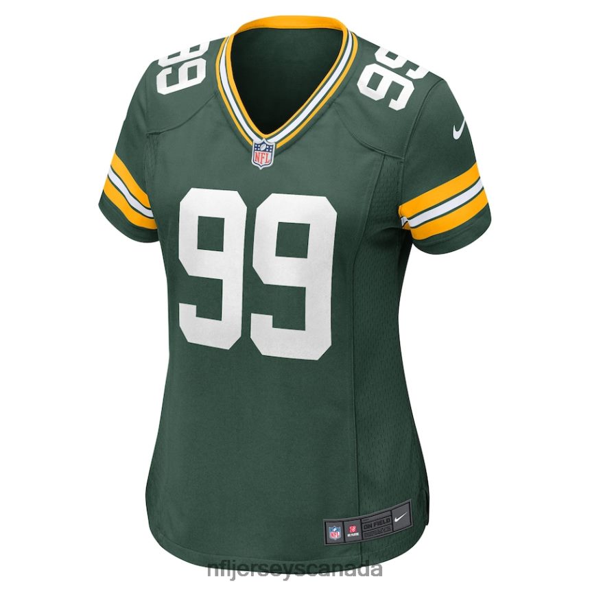 Women Green Bay Packers Jonathan Ford Nike Green Player Game Jersey Clothing NFL TBXFR65136
