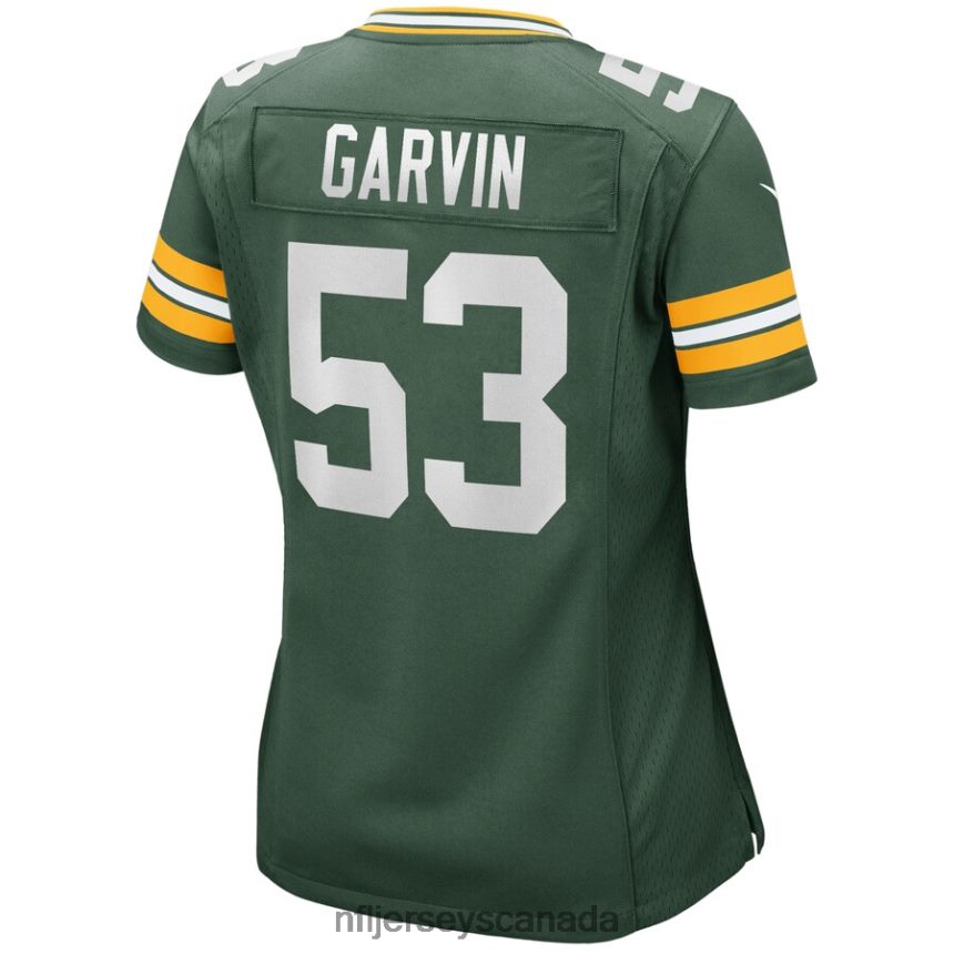 Women Green Bay Packers Jonathan Garvin Nike Green Game Jersey Clothing NFL TBXFR65540