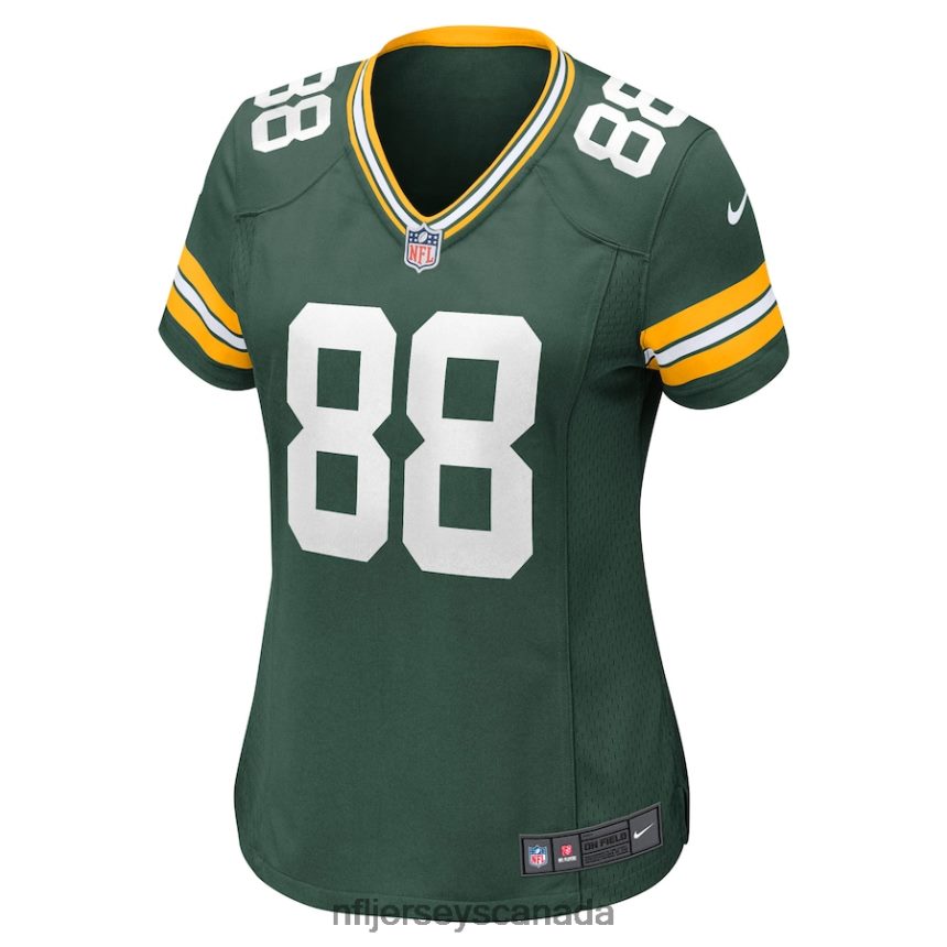 Women Green Bay Packers Juwann Winfree Nike Green Nike Game Jersey Clothing NFL TBXFR65321