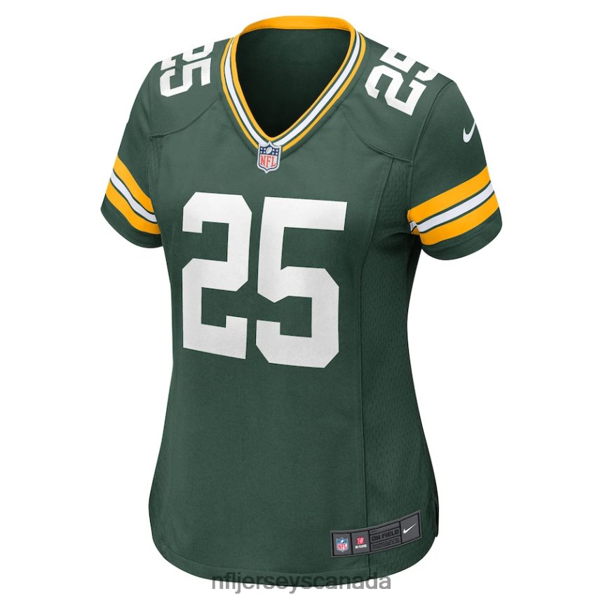 Women Green Bay Packers Keisean Nixon Nike Green Player Game Jersey Clothing NFL TBXFR65107